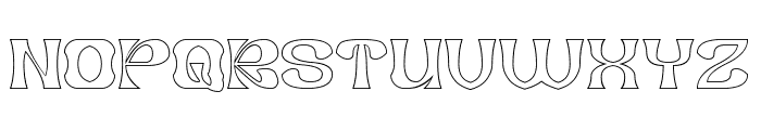 FORTUNE MAKER-Hollow Font UPPERCASE