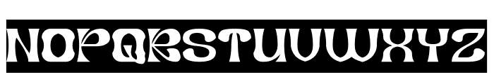 FORTUNE MAKER-Inverse Font UPPERCASE