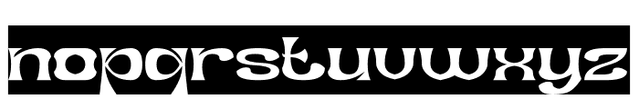 FORTUNE MAKER-Inverse Font LOWERCASE