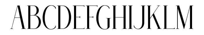 FOSTHER-Regular Font UPPERCASE