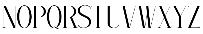 FOSTHER-Regular Font UPPERCASE