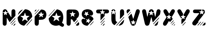 FOURTH OF JULY Font UPPERCASE