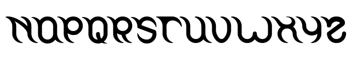 FRANKENSTEIN MONSTER Font UPPERCASE