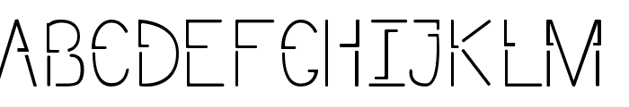 FREEGATA Font UPPERCASE