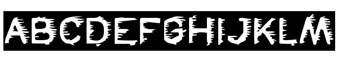 FREEZER-Inverse Font UPPERCASE