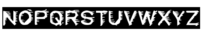 FREEZER-Inverse Font UPPERCASE