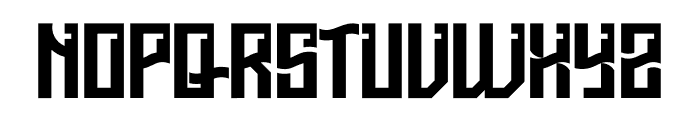 FREGENO Font LOWERCASE