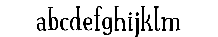 FRESH_TEA Regular Font LOWERCASE