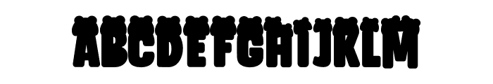 FROGG Font UPPERCASE