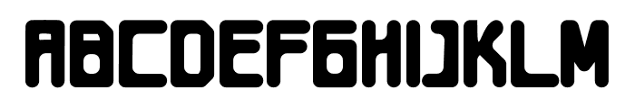 FRONBOLD Font UPPERCASE