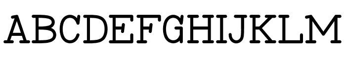 FRONTYPE Font UPPERCASE