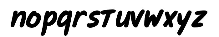 FRRUTI-Bold Font LOWERCASE