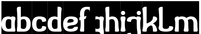 FRUIT BRANCH-Inverse Font LOWERCASE
