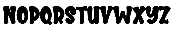 FRUITS GROOVY Font LOWERCASE