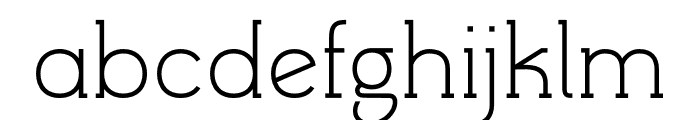 FT Getcode Pro Light Font LOWERCASE