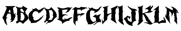 FT Vortex Font UPPERCASE