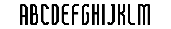 FTBetonCompressed Font LOWERCASE