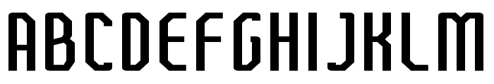 FTBetonExpanded Font LOWERCASE