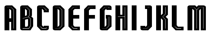 FTBetonPunBold Font LOWERCASE