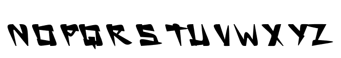 FULL SENYUM Font LOWERCASE
