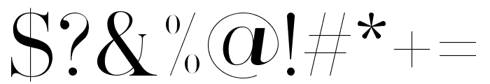 FULLBLOOM-Regular Font OTHER CHARS
