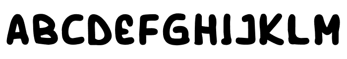 FUN UNICORN Font LOWERCASE