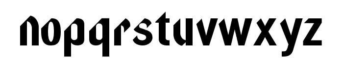 FURIOUS-Bold Font LOWERCASE