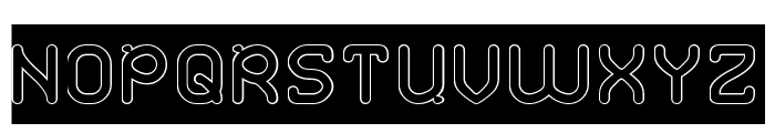 FUTURE MIND-Hollow-Inverse Font UPPERCASE