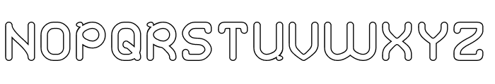 FUTURE MIND-Hollow Font UPPERCASE