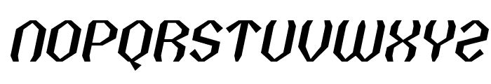 FX Diyamone Medium Italic Font UPPERCASE
