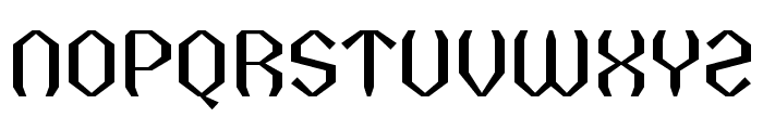 FX Diyamone Regular Font UPPERCASE