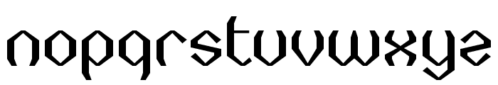 FX Diyamone Regular Font LOWERCASE
