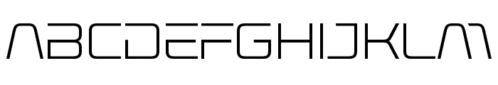 FX Extracte Extra Light Font UPPERCASE