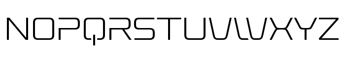 FX Extracte Extra Light Font UPPERCASE