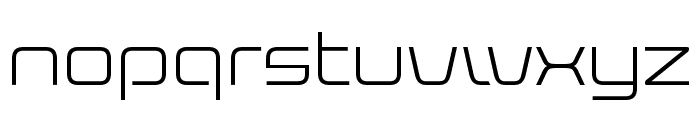 FX Extracte Extra Light Font LOWERCASE