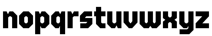 FX Gerundal Black Font LOWERCASE