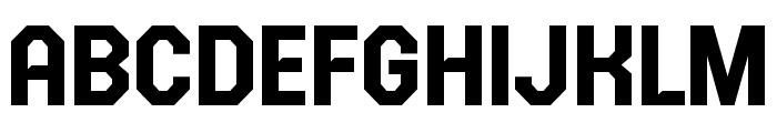 FX Gerundal Bold Font UPPERCASE