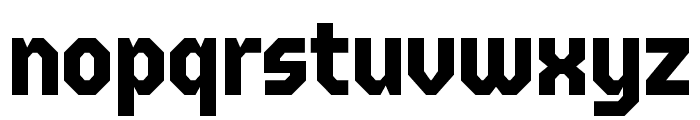 FX Gerundal Extra Bold Font LOWERCASE