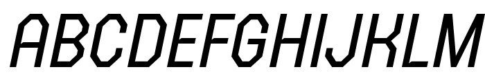 FX Gerundal Italic Font UPPERCASE