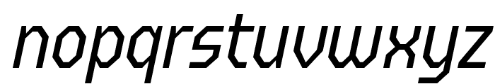 FX Gerundal Italic Font LOWERCASE