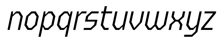 FX Gerundal Light Italic Font LOWERCASE
