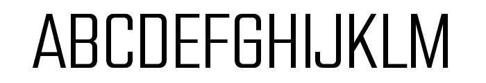 FXNeofara-Light Font UPPERCASE