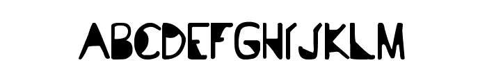 FYBT Font UPPERCASE