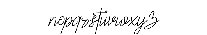 Fa Hoste Font LOWERCASE