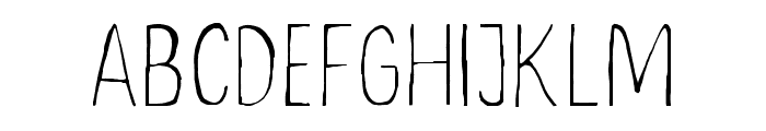 Fabeena Font UPPERCASE