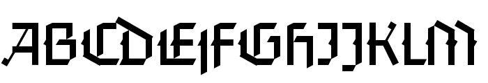 FaberGotic-Text Font UPPERCASE