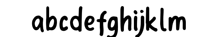 Fabetabe Font LOWERCASE