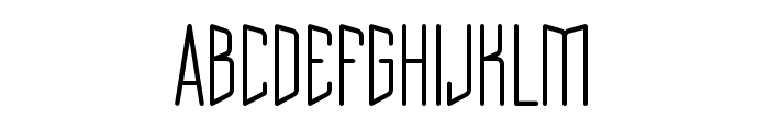 Fabian-Regular Font UPPERCASE