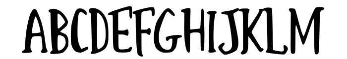 Fable Bug Font UPPERCASE