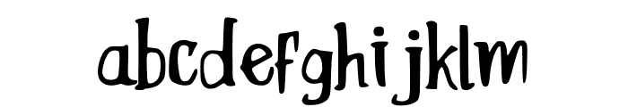 Fable Bug Font LOWERCASE